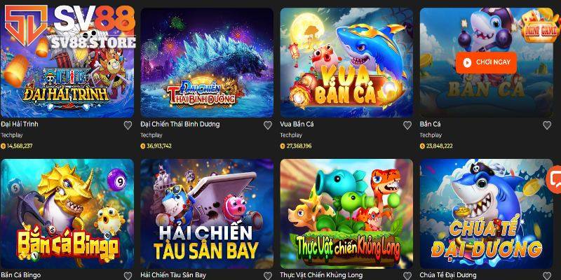 Giải thích cụ thể game bắn cá SV88 dành cho anh em